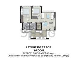 Blk 364B Hougang Meadow (Hougang), HDB 3 Rooms #458330771